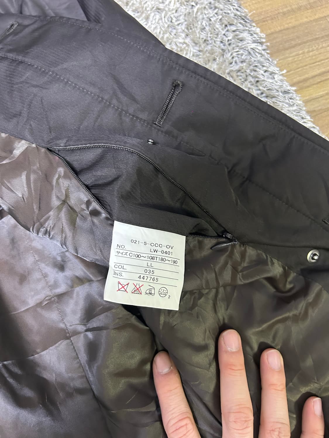 J.PRESS 코트자켓 사이즈 105~110 상품이미지6