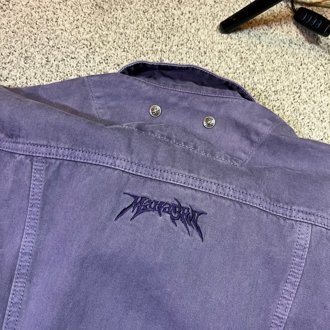 마하그리드 워시드 트러커 자켓 상품이미지3