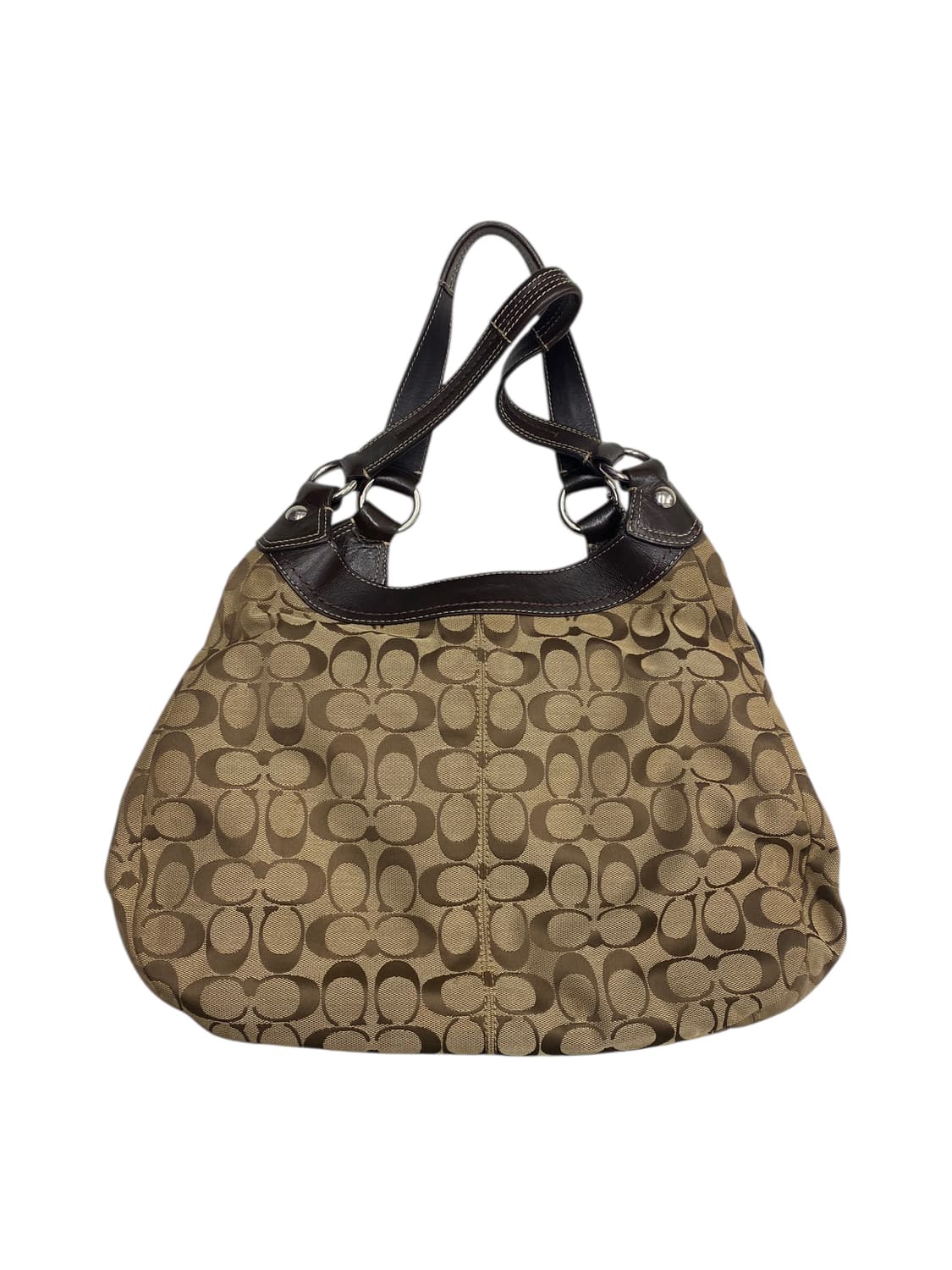 코치 y2k 브라운 보부상숄더 상품이미지2