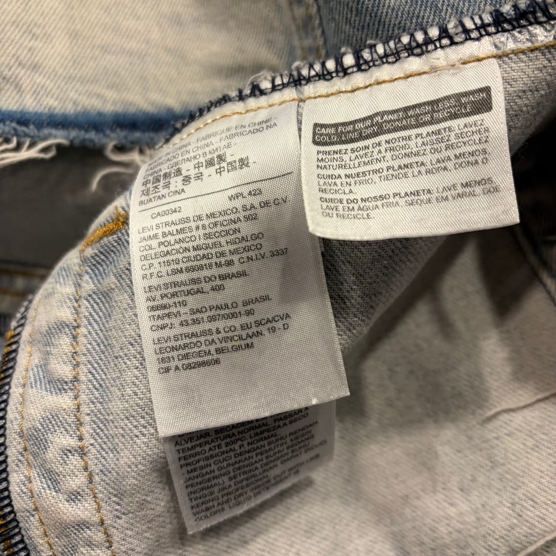 [M] 리바이스 프리미엄 데님 패치워크 트러커 자켓 C430 상품이미지7