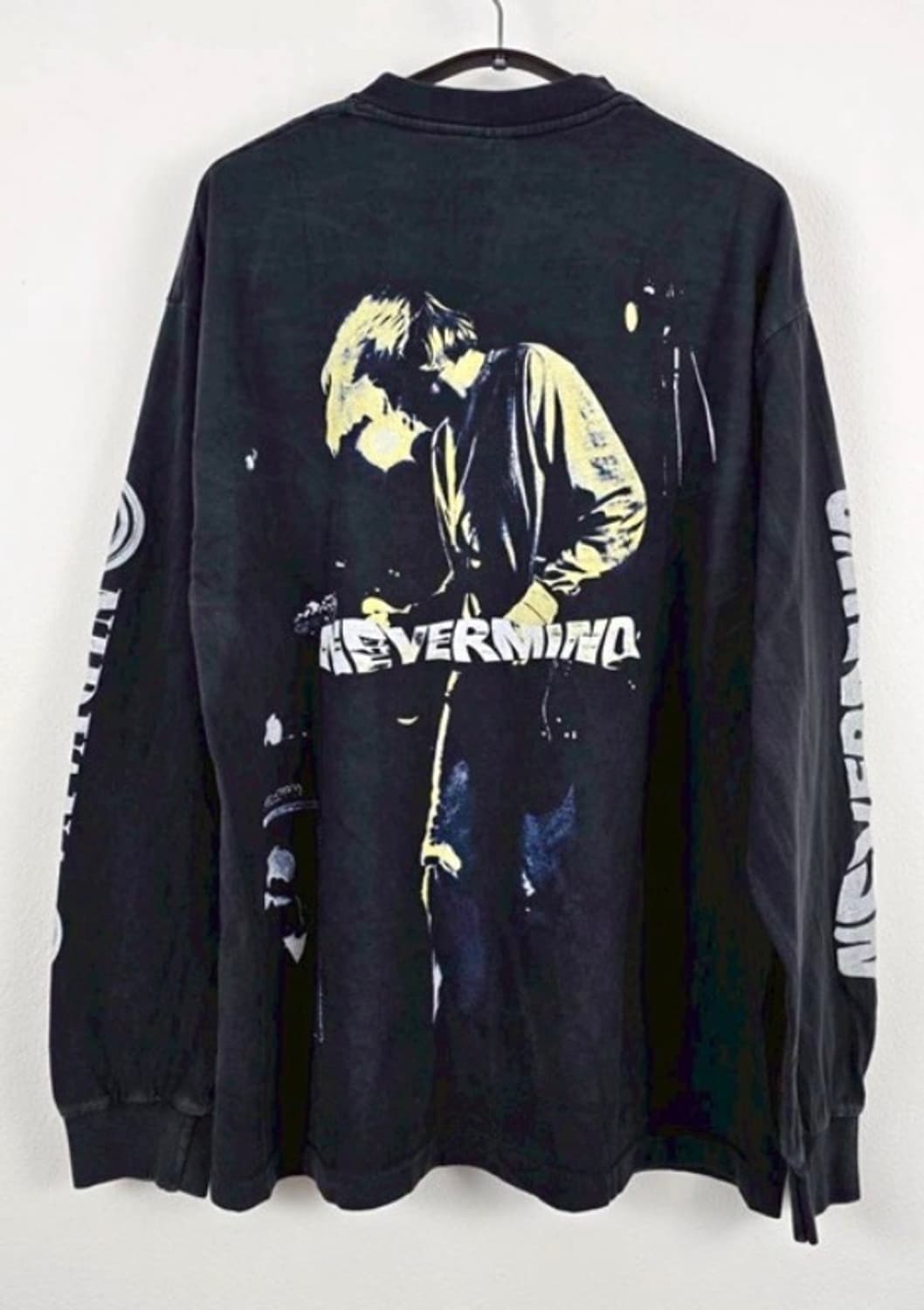 (rep) 빈티지 너바나 밴드 페이딩 롱슬리브pr 상품이미지2