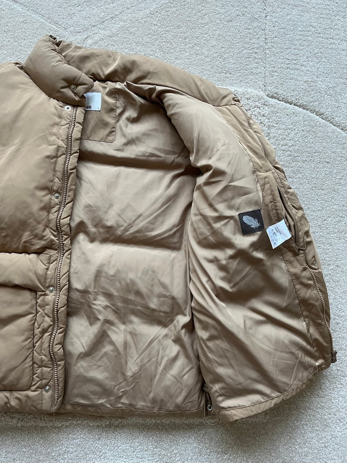 비슬로우 스탠다드 덕 다운 숏 푸퍼 자켓 (100-105) 상품이미지8