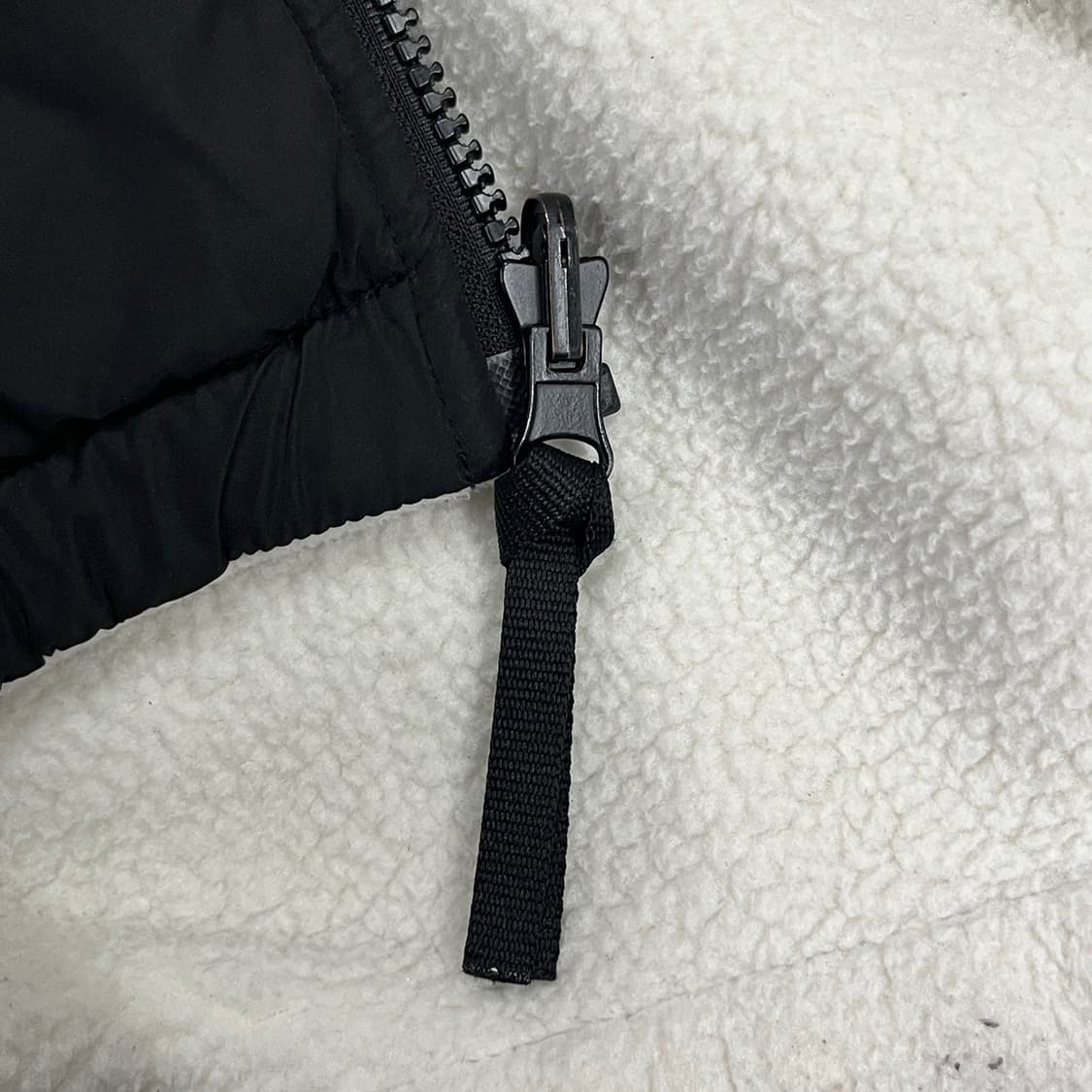 [정품/S] 라이프워크 플리스 양면 자켓 아이보리 블랙 b12 상품이미지7