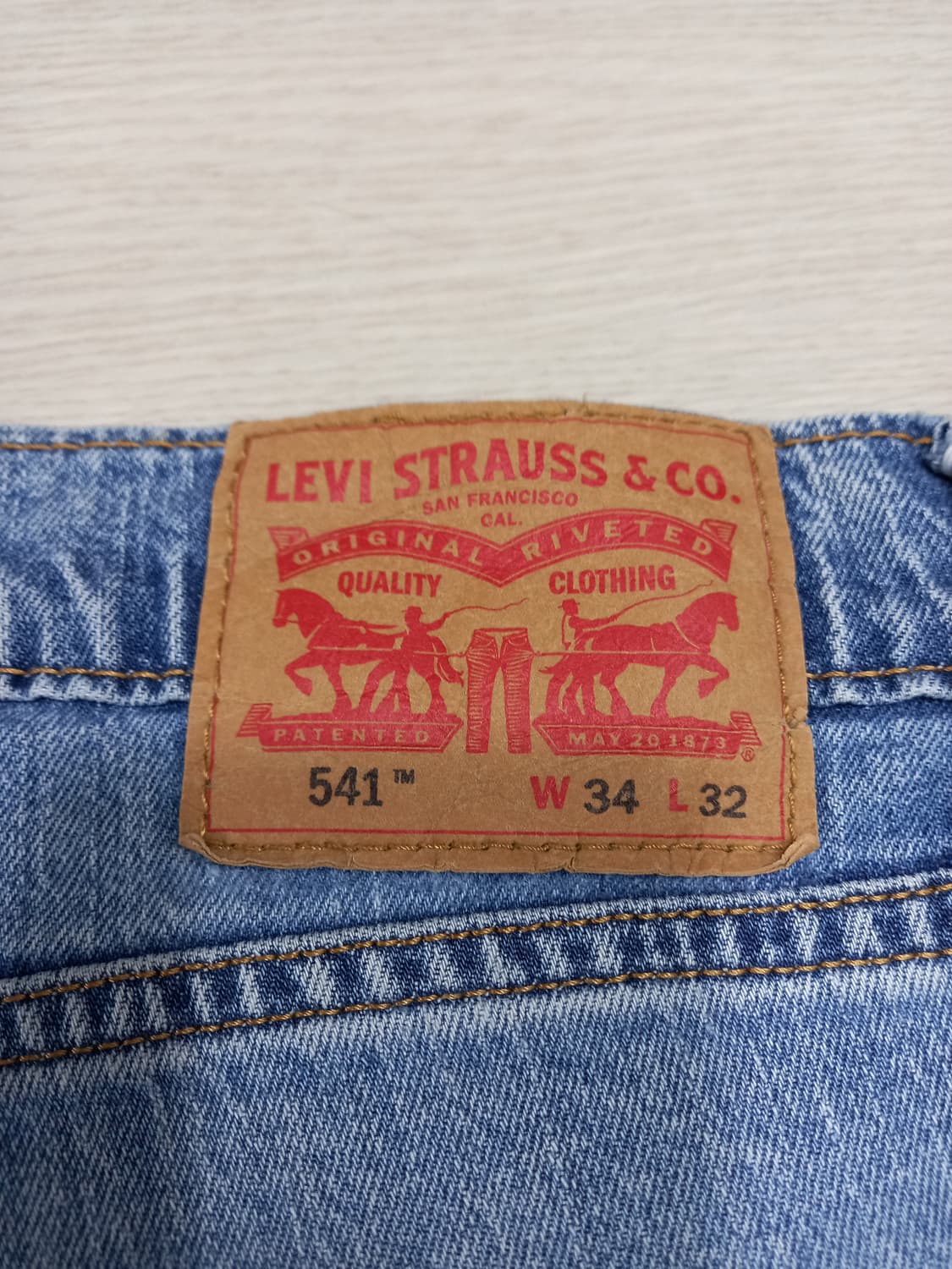 35 리바이스541 이집트 워싱 스판 슬림일자진 35-256 상품이미지5