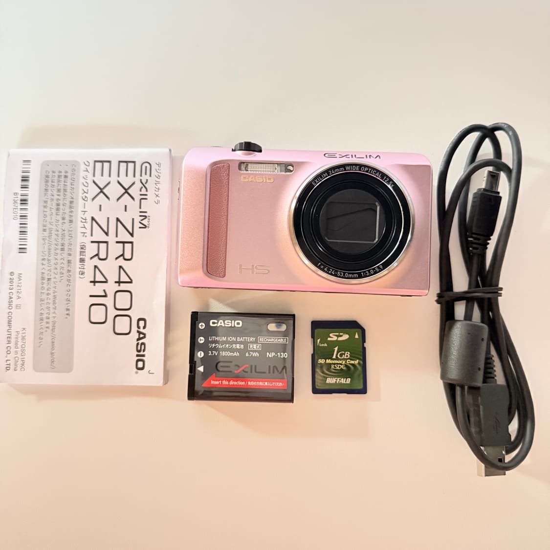 ✨미품 소프트 모드✨ 카시오 엑실림 EX-ZR400 핑크🌸 상품이미지7