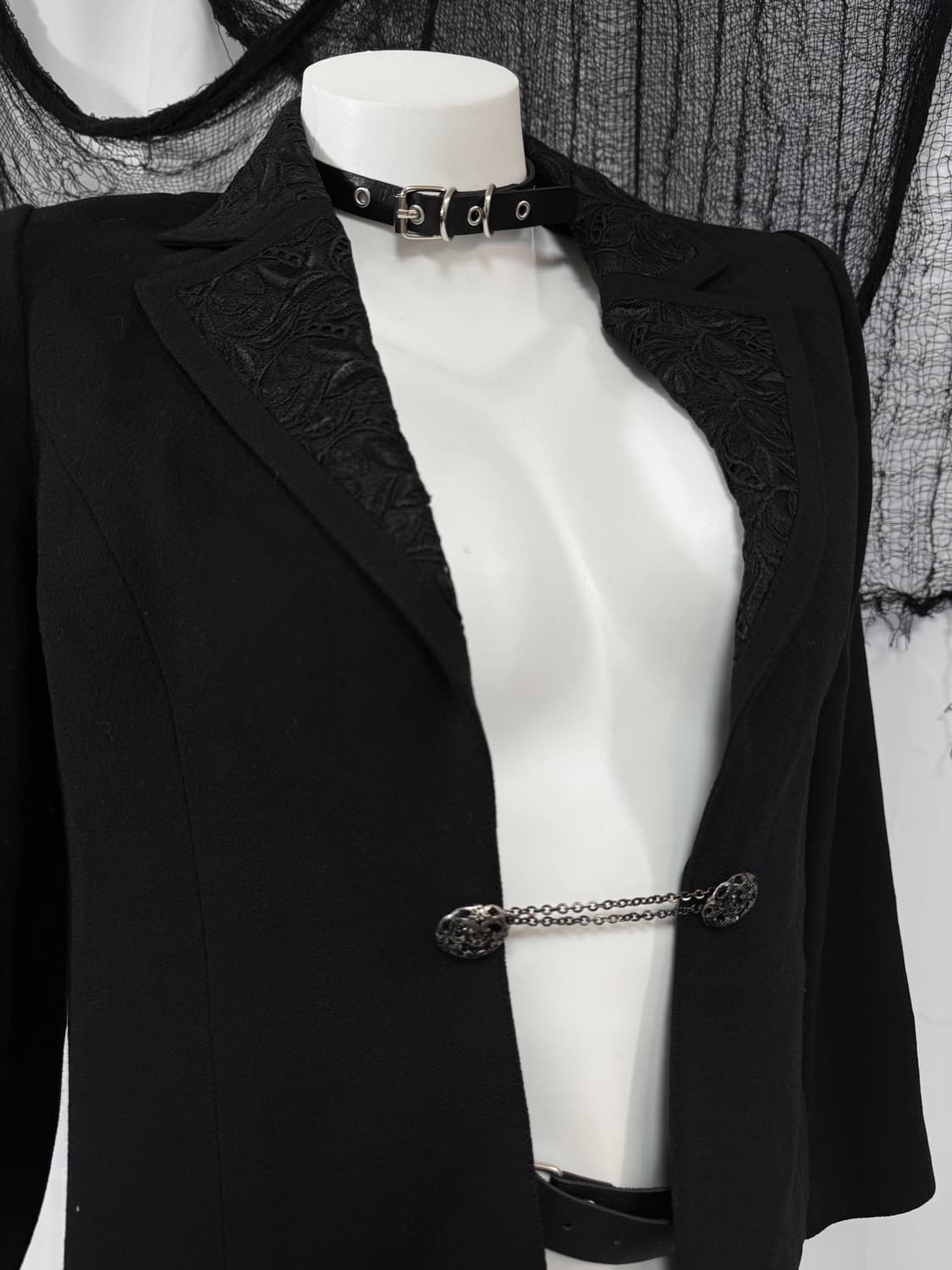 lace chain blazer 상품이미지2