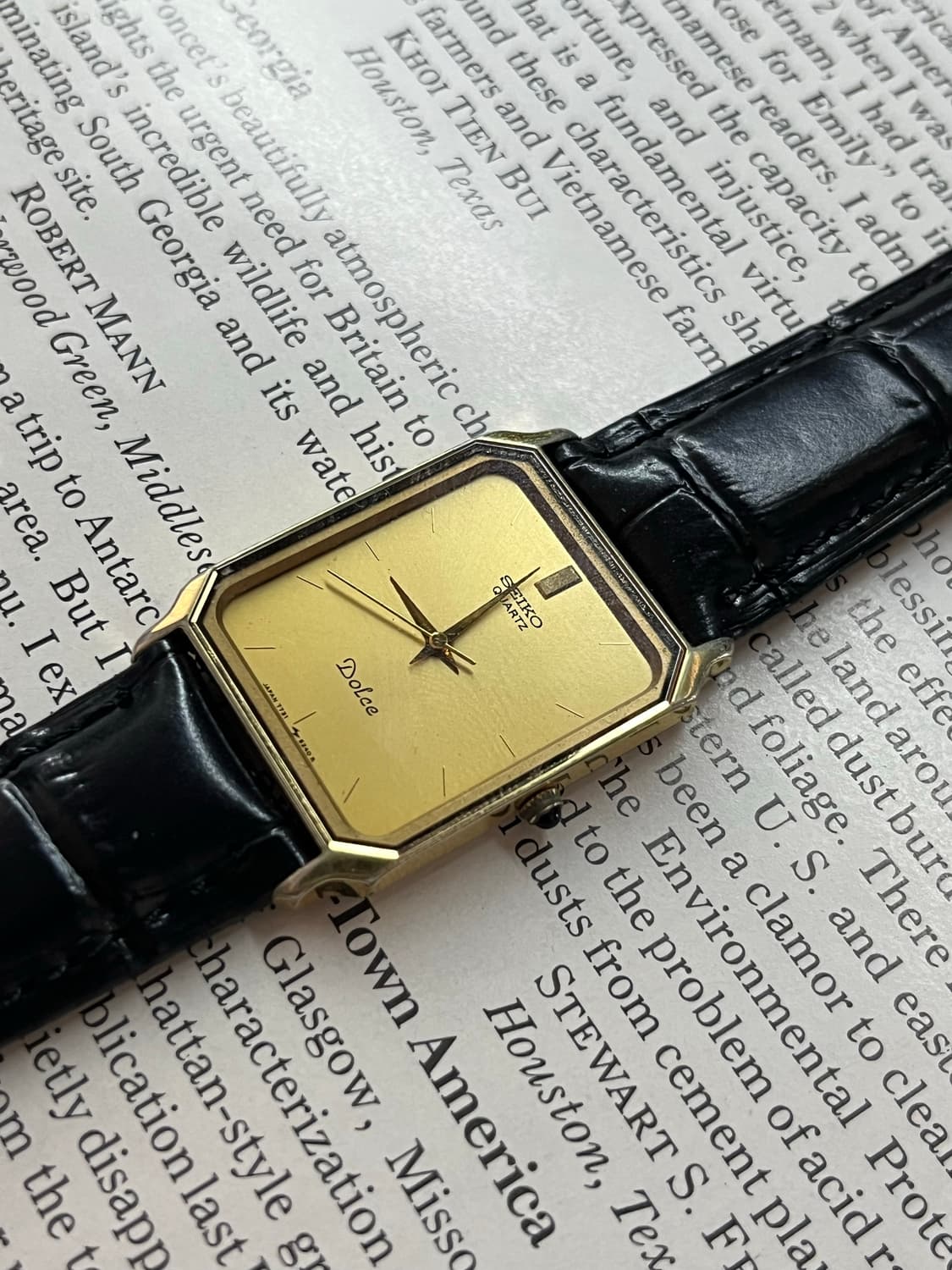 빈티지 세이코 돌체 쿼츠 드레스 워치 상품이미지2