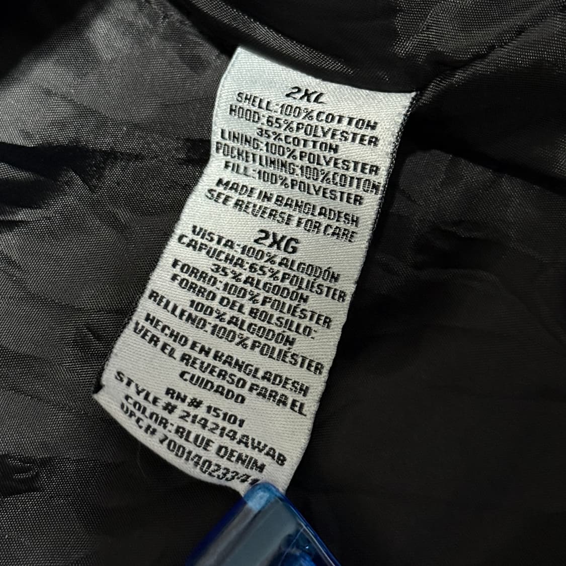 90s 랭글러 쉐르파 후드데님자켓 상품이미지8