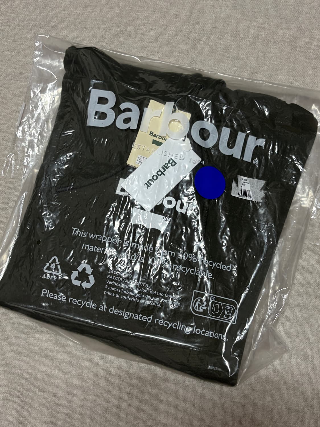 리바이스 x 바버 그래픽 후드 상품이미지10