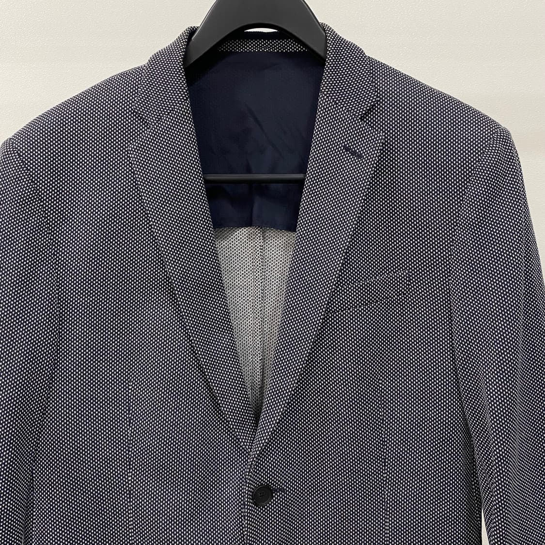 휴고보스 패턴 싱글 블레이저 매장판 상품이미지3