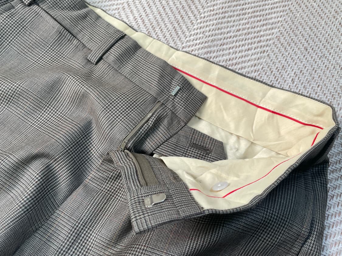 제이프레스 글렌체크 슬렉스  상품이미지5