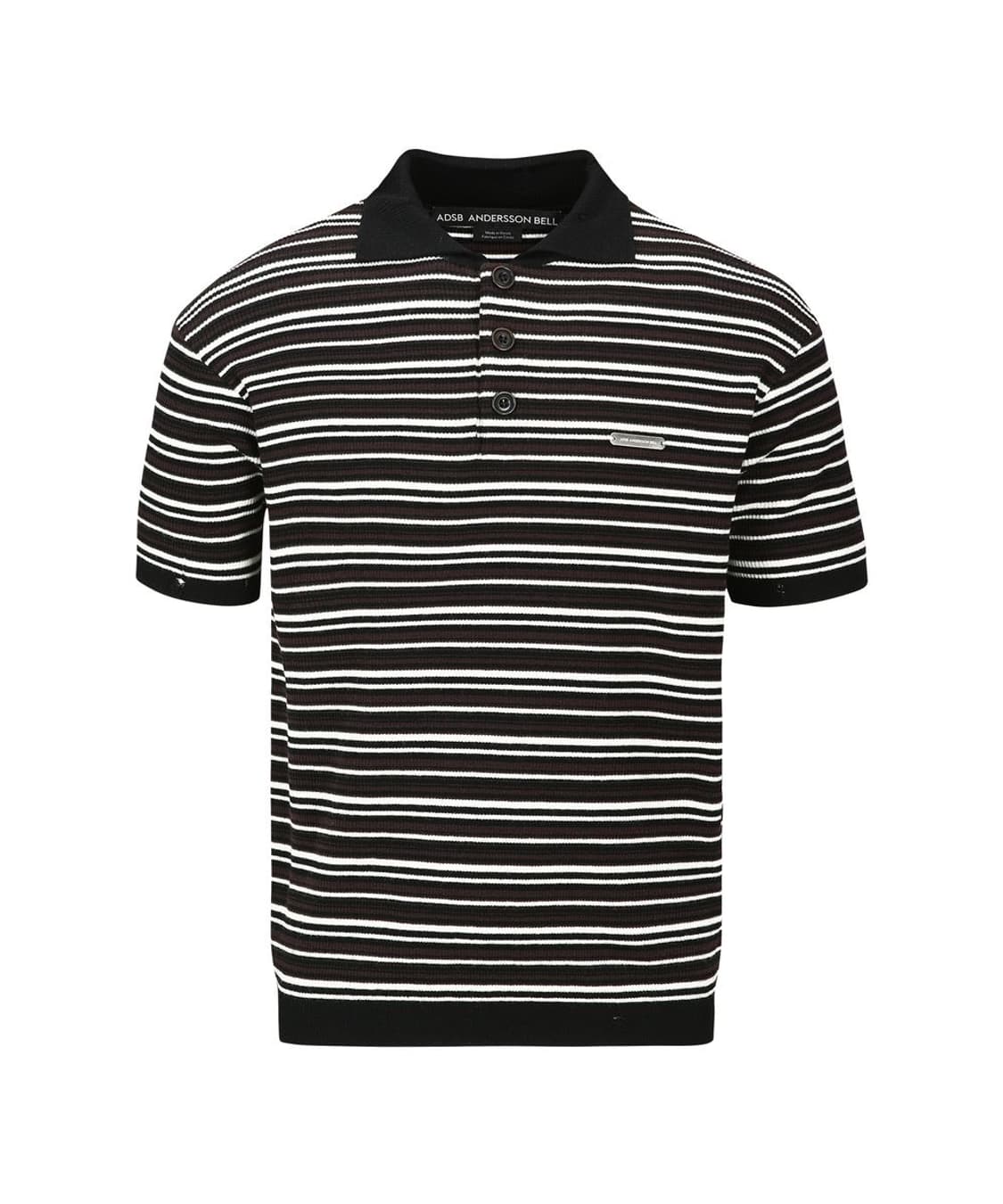 앤더슨벨 스트라이프 폴로 스웨터 상품이미지3