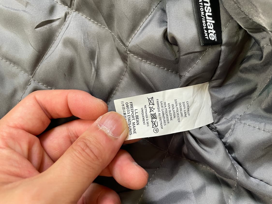 Ll.bean 엘엘빈 그레이 더플 코트 상품이미지6