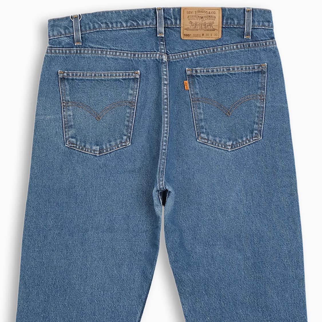 리바이스 505 오렌지탭 진청 90s 35사이즈 OR5053663 상품이미지6
