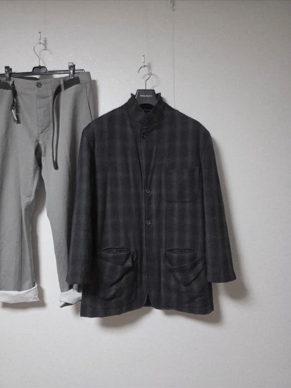 앤드뮐미스터 07 fw check jacket 상품이미지2