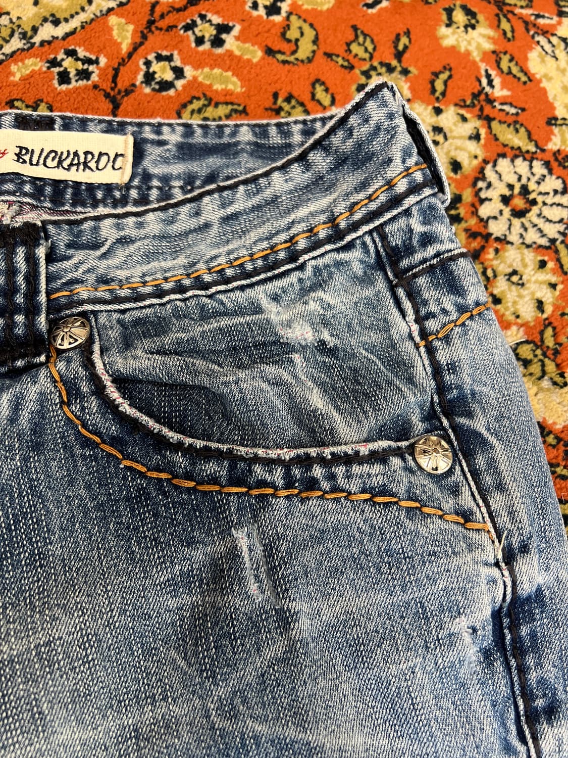 [34] 버커루 빈티지 부츠컷 플레어 데님 팬츠 상품이미지5