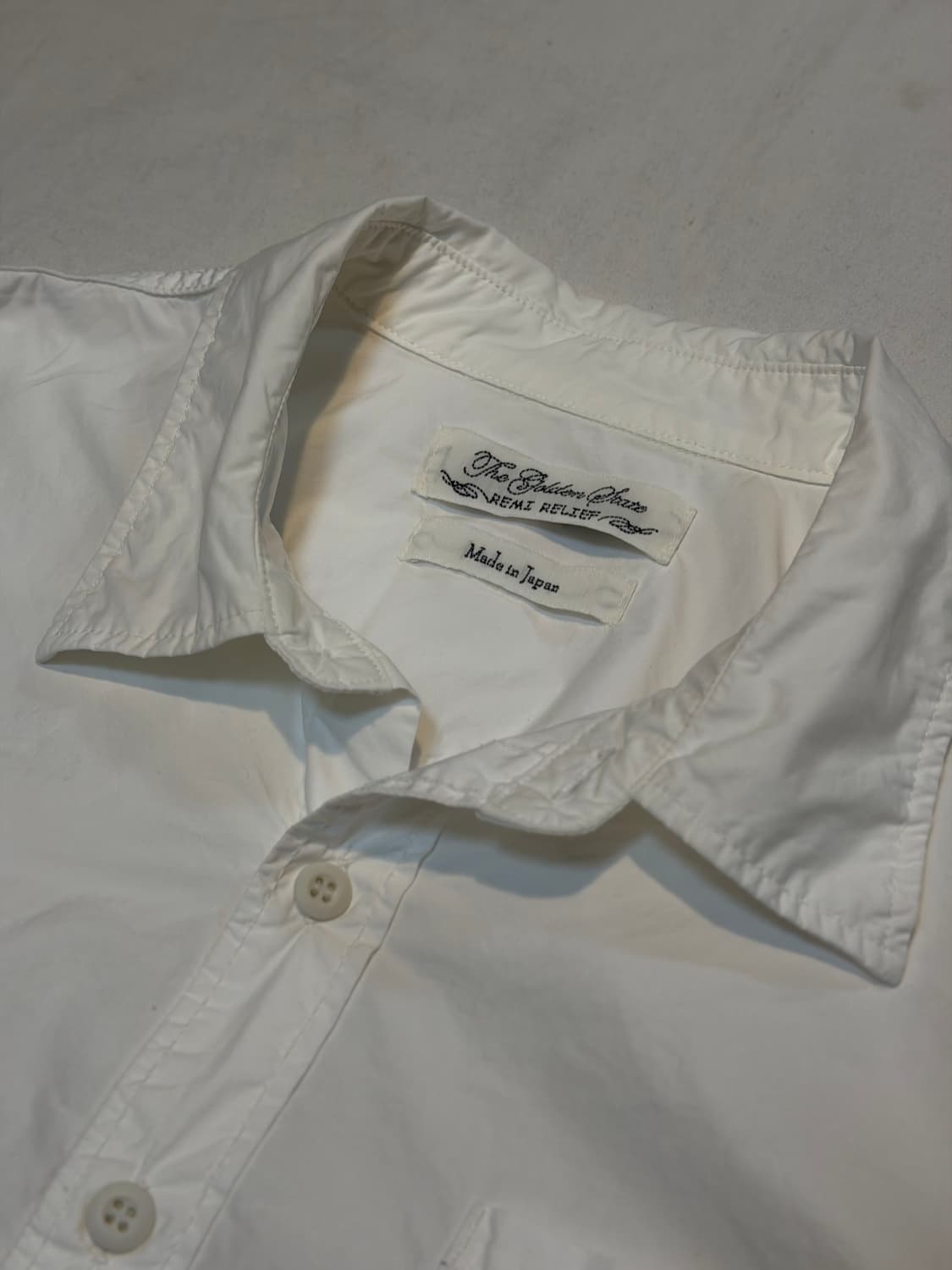 레미릴리프 원포켓 셔츠 화이트 상품이미지3