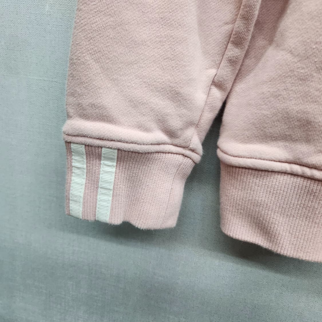 아디다스 인디핑크 더블로고 오버핏 맨투맨 S(XL) 상품이미지4