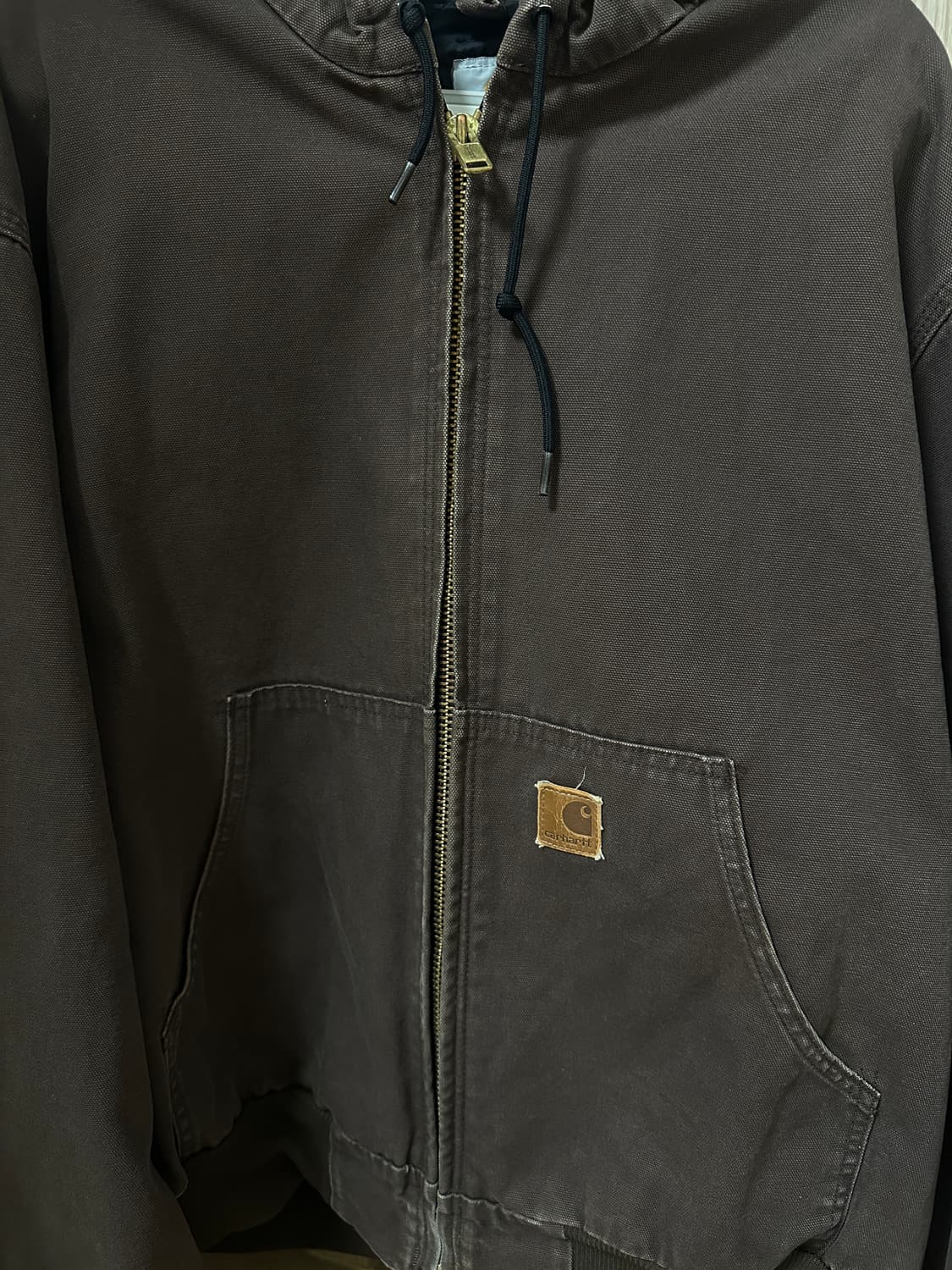 칼하트 덕 엑티브 J280 후드자켓 상품이미지1