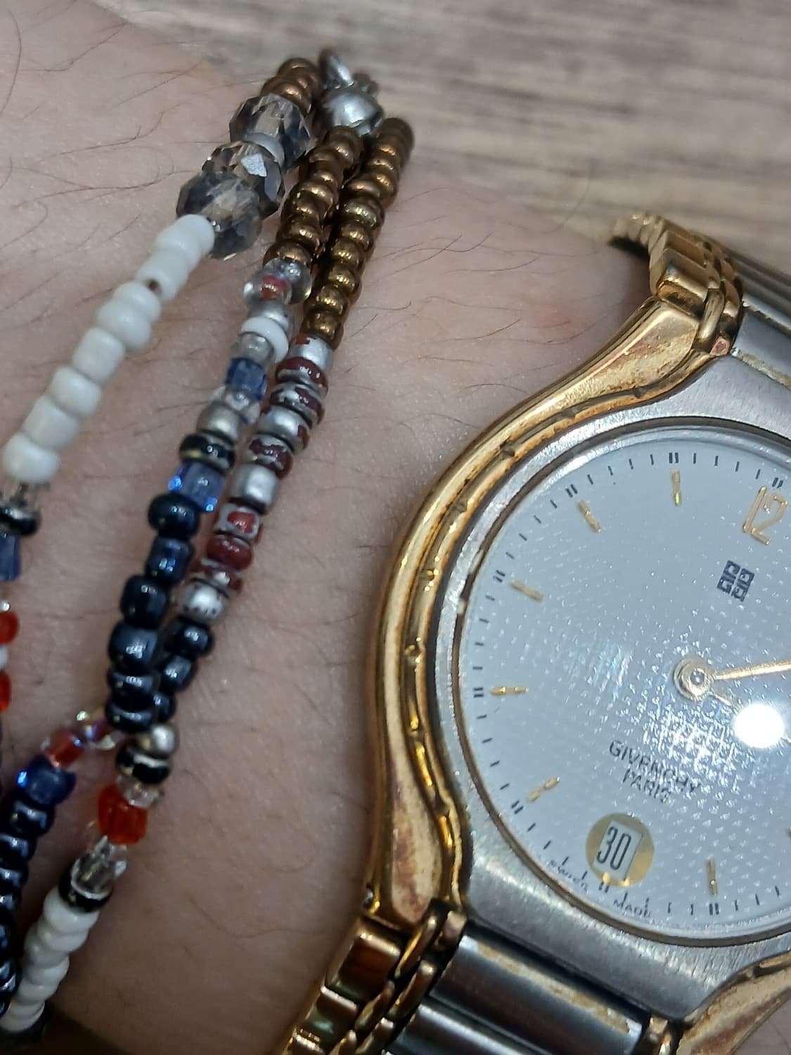 빈티지 지방시 쿼츠 데이트 시게 상품이미지3