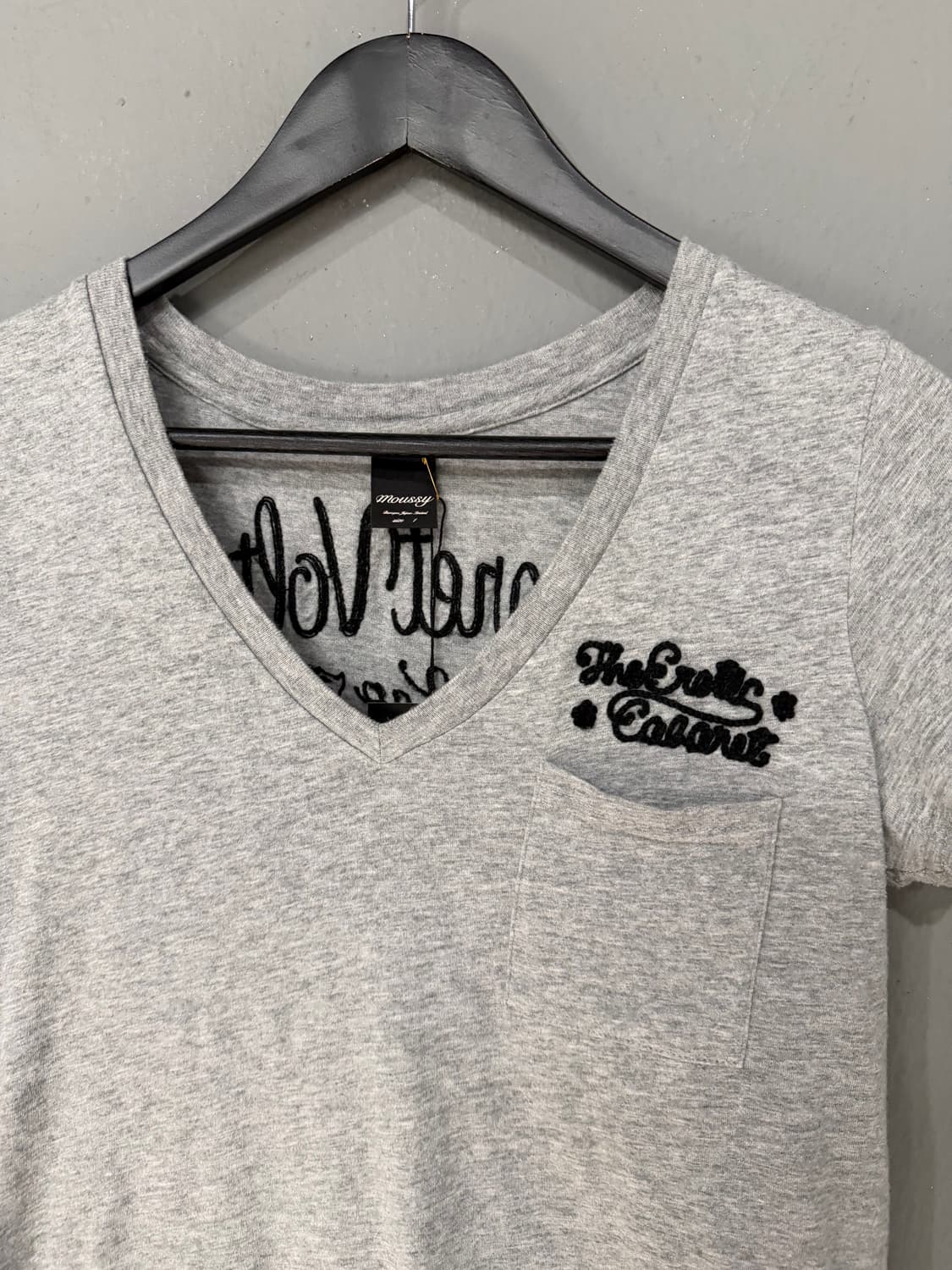 back embroied detail pocket t-shirt 상품이미지7