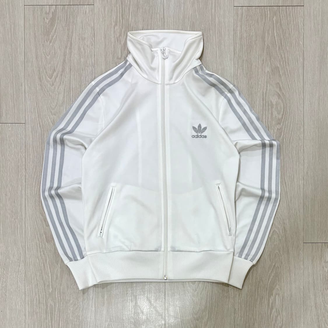 【극희귀】 아디다스 져지 파이어버드 화이트 실버 L 상품이미지1