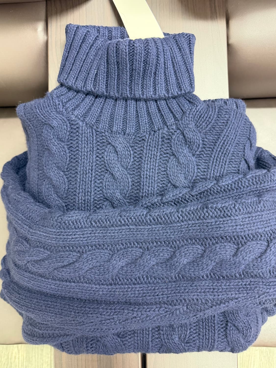 RRL 더블알엘 케이블 목폴라 L 상품이미지2