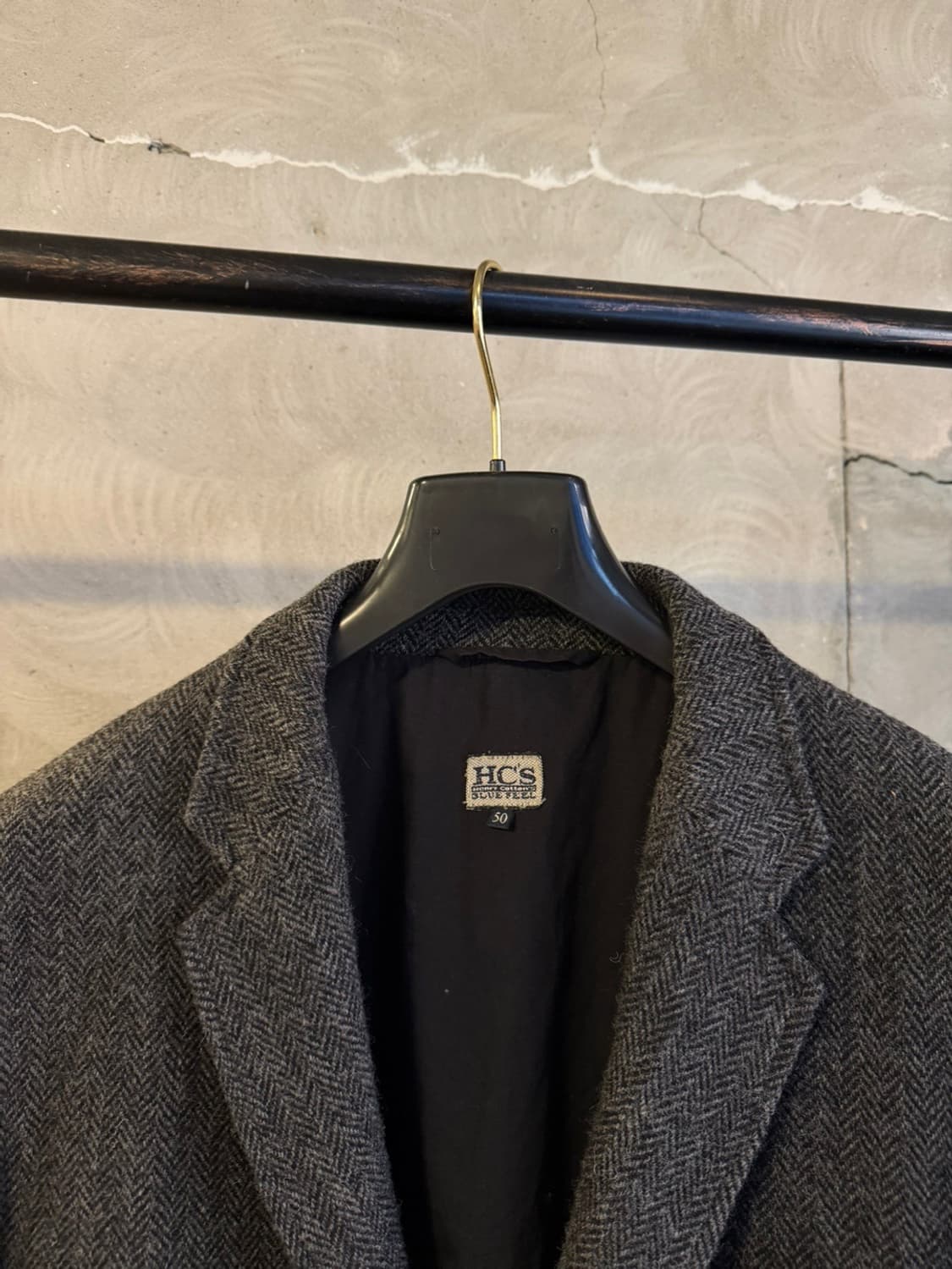 헨리코튼 트위드자켓 남성100 상품이미지3