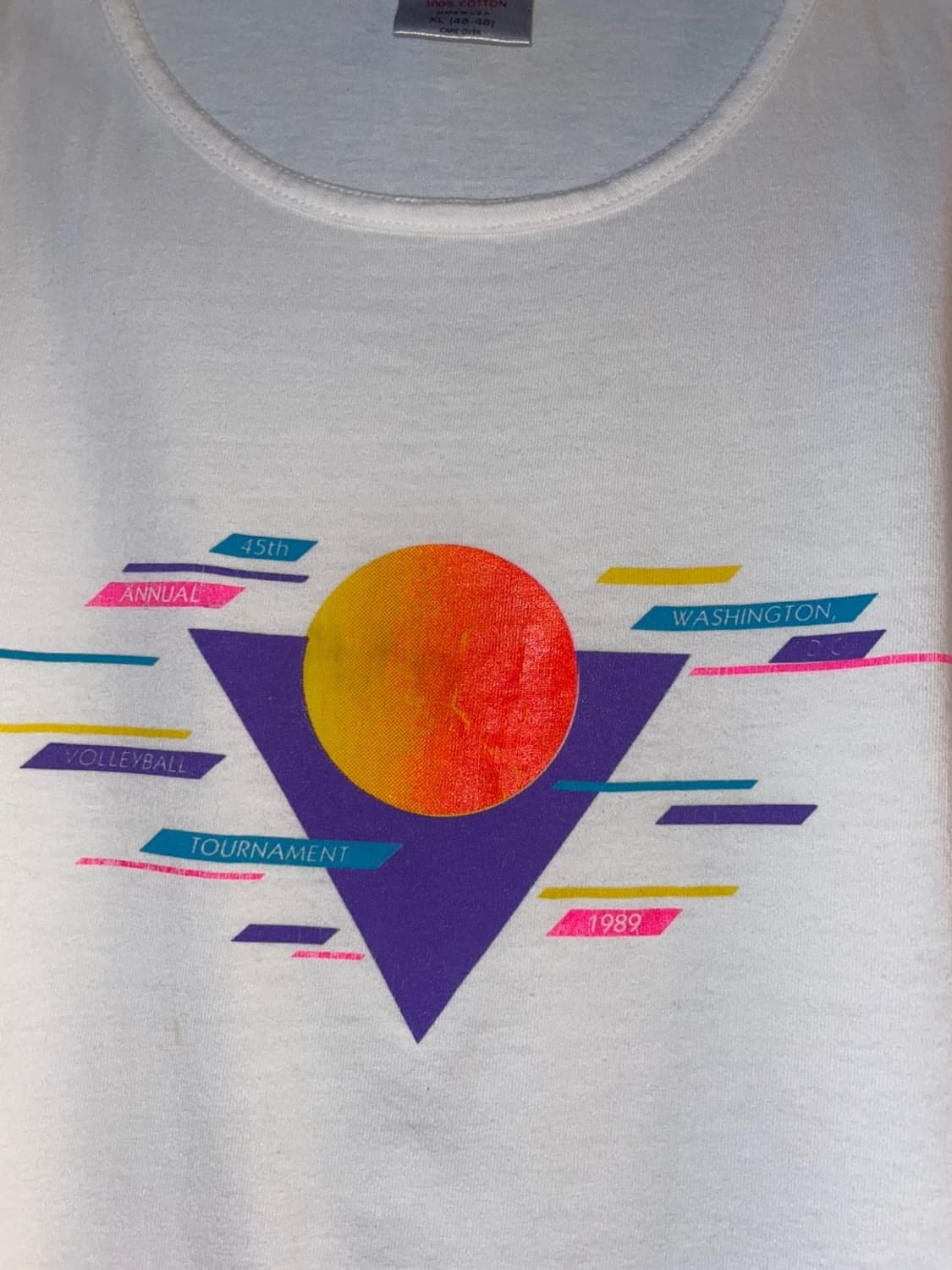 1989 Vintage Tank Top Oneita  상품이미지2