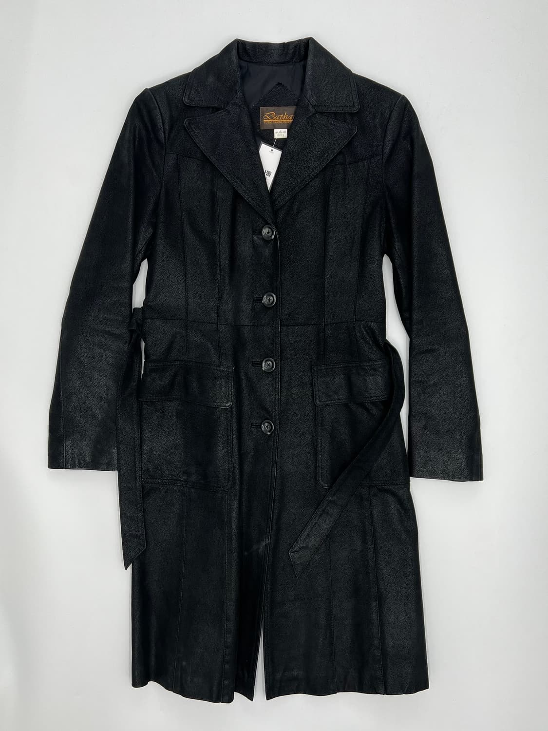 빈티지 우먼 롱 돈피 레더자켓 상품이미지1