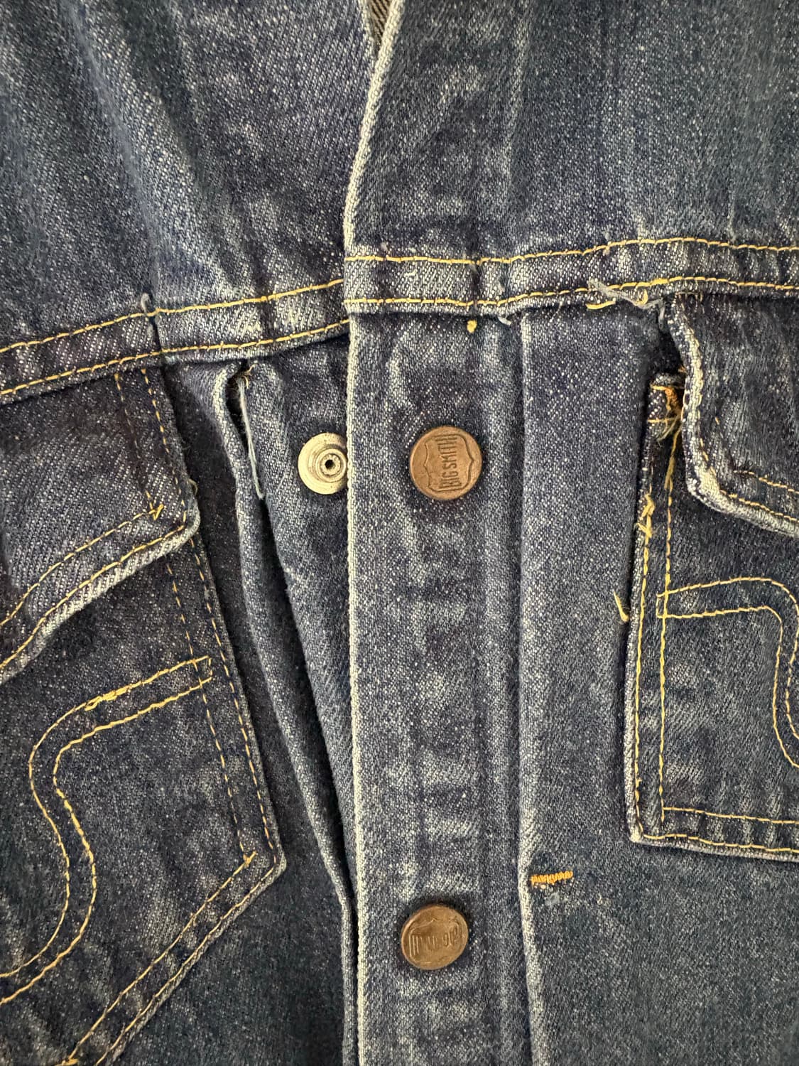 70's Big smith  Denim western jacket.  상품이미지4