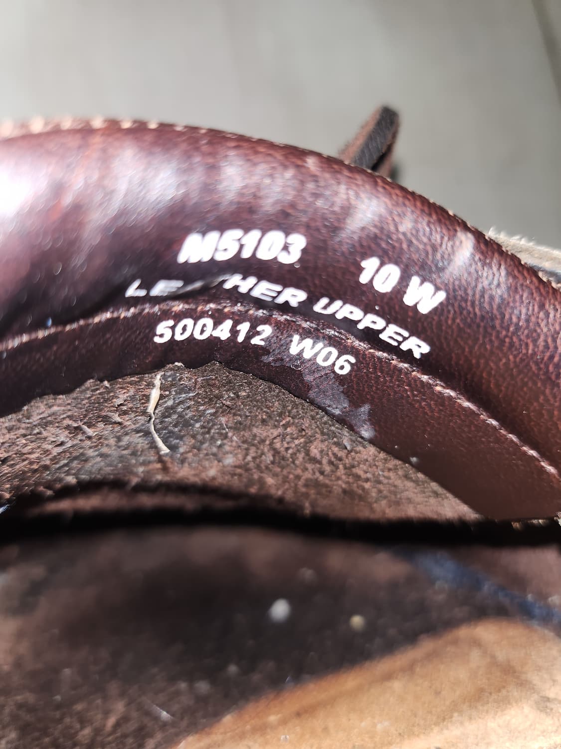 락포트 가죽 브라운 보트화 로퍼 구두 상품이미지6