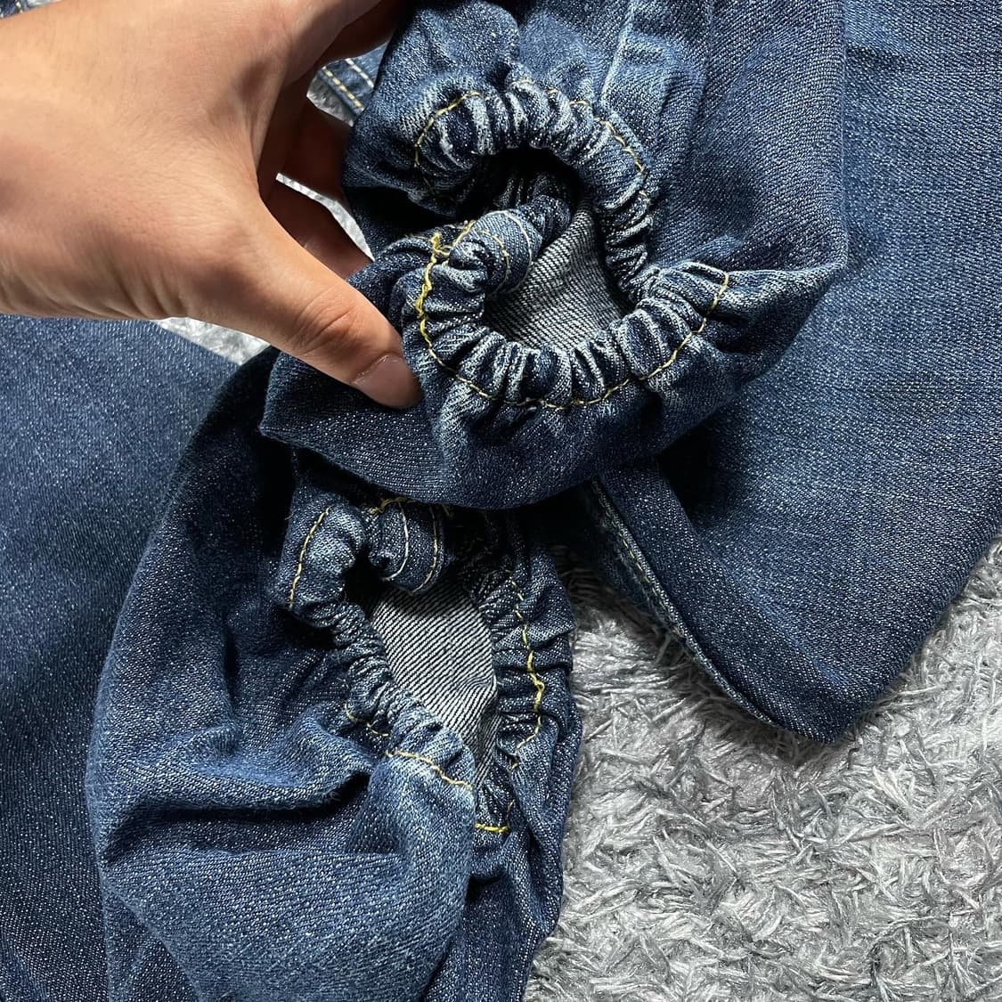 AKDMKS 아카데믹스 힙합 데님 조거팬츠 상품이미지4