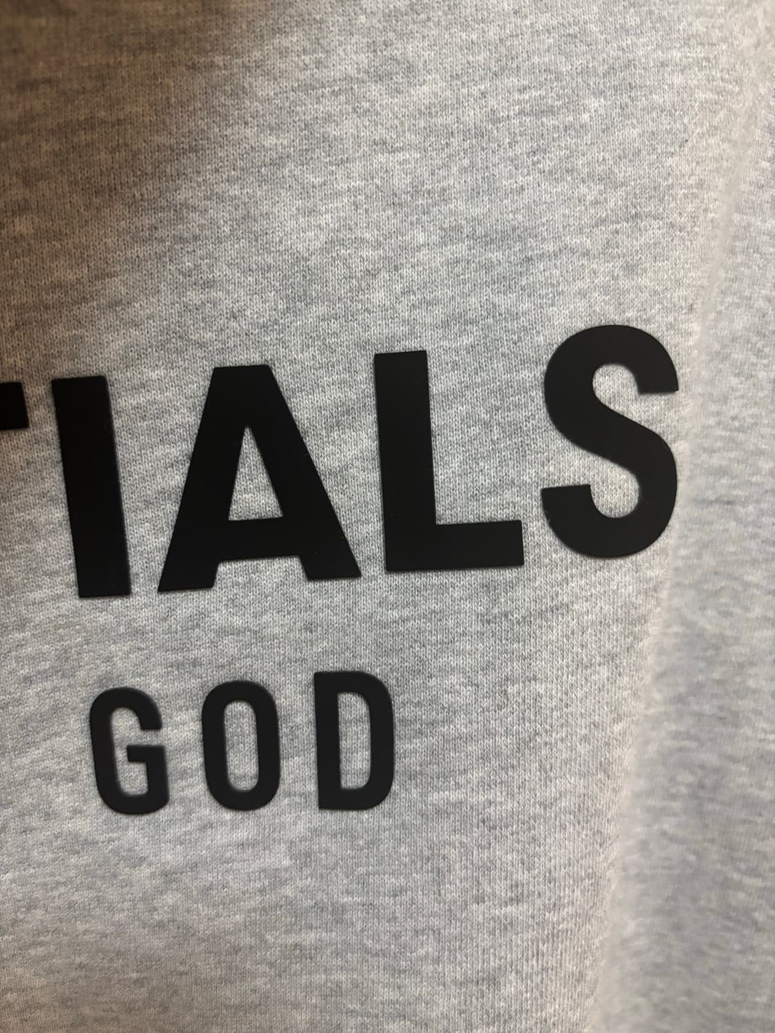 에센셜 플리스 후드 라이트 헤더 그레이  상품이미지2