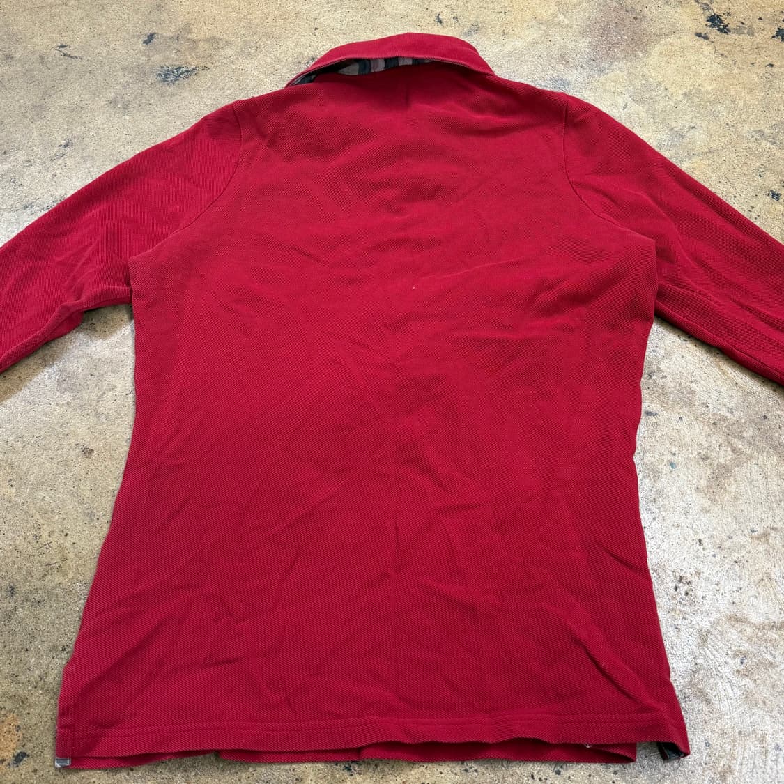 [정품/L] 버버리 브릿 긴팔 카라넥 티셔츠 b10 상품이미지4