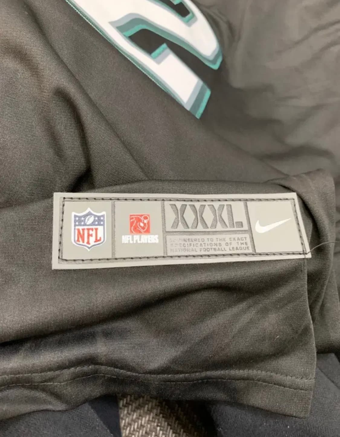 나이키 nfl 필라델피아 이글스 미식축구 저지 62 제이슨 켈시 유니폼 상품이미지3