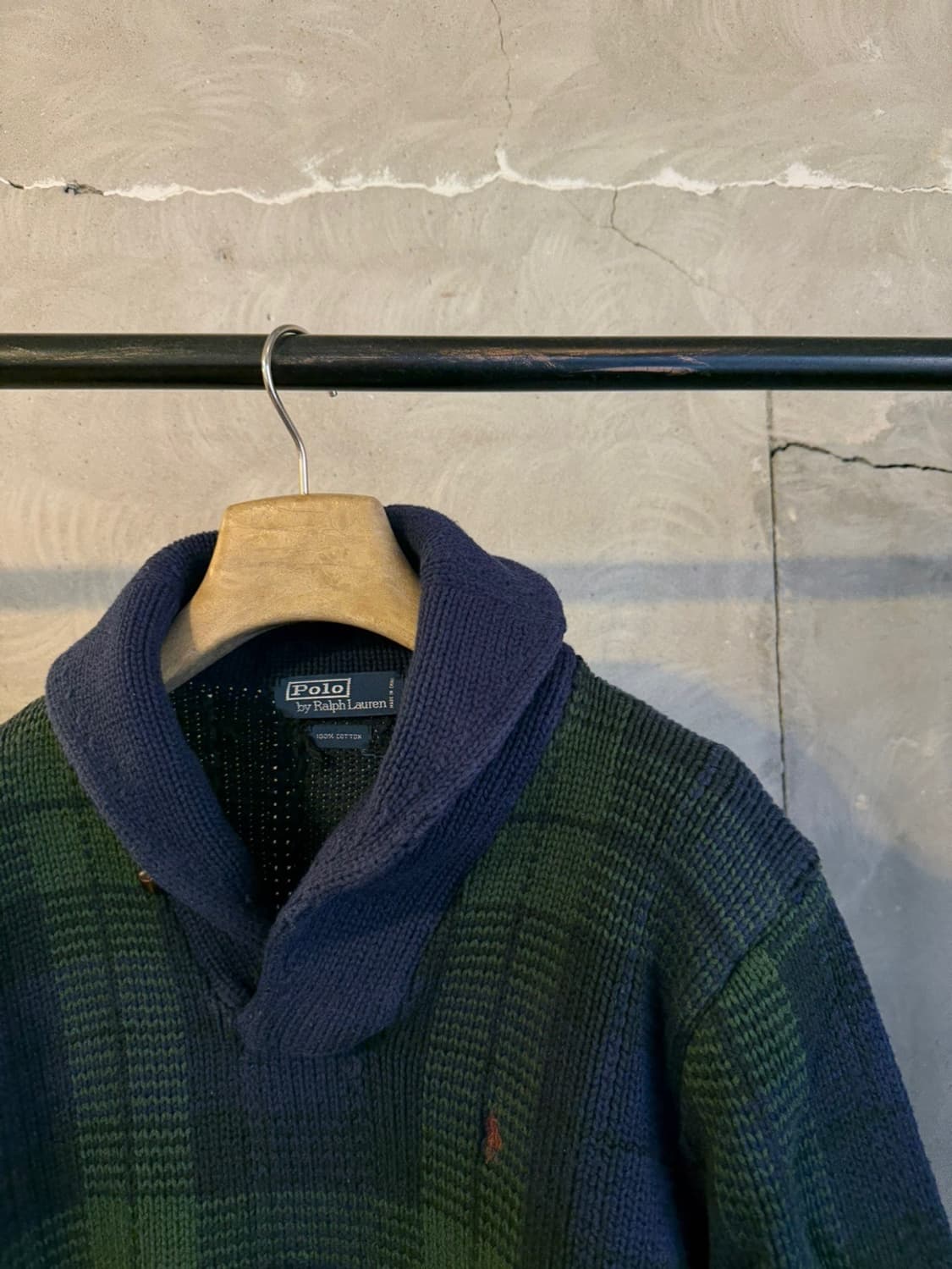 폴로 랄프로렌 숄칼라 니트 100 상품이미지9