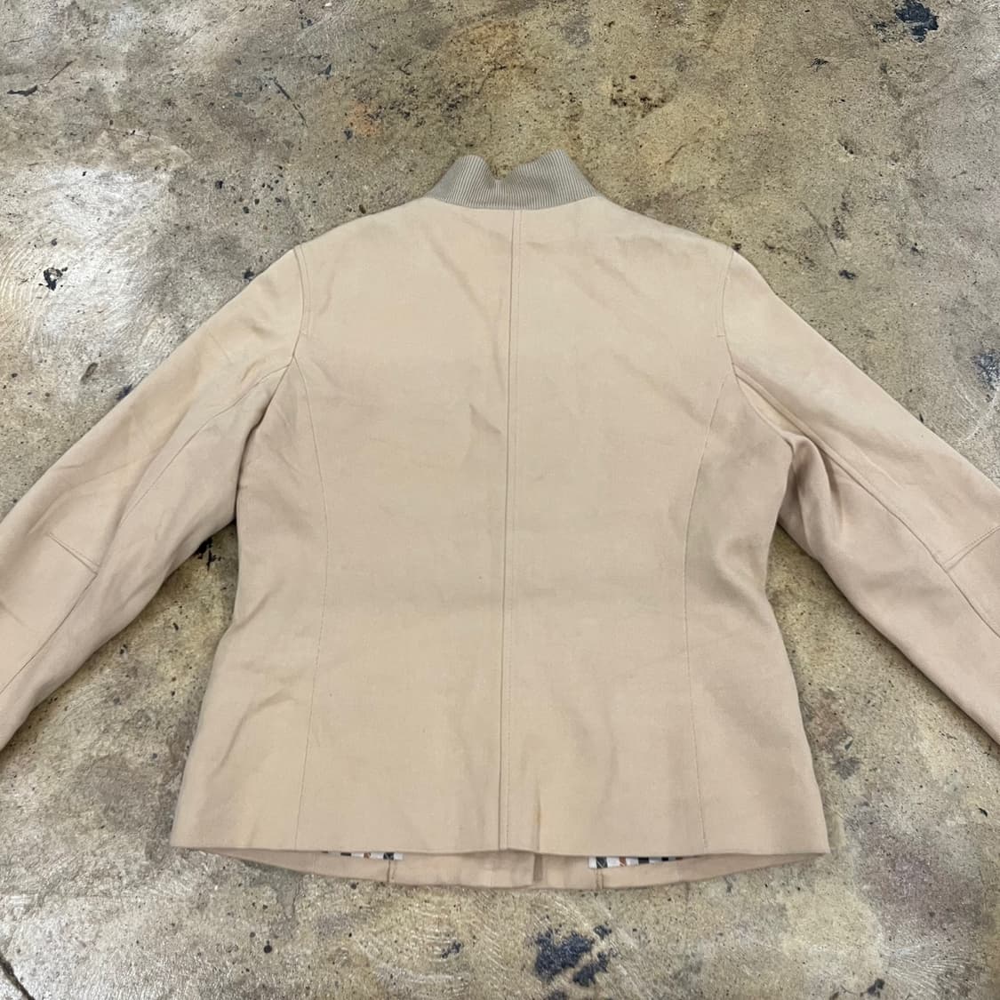 [정품] 닥스 스탠드 칼라 여성용 재킷 b15 상품이미지4