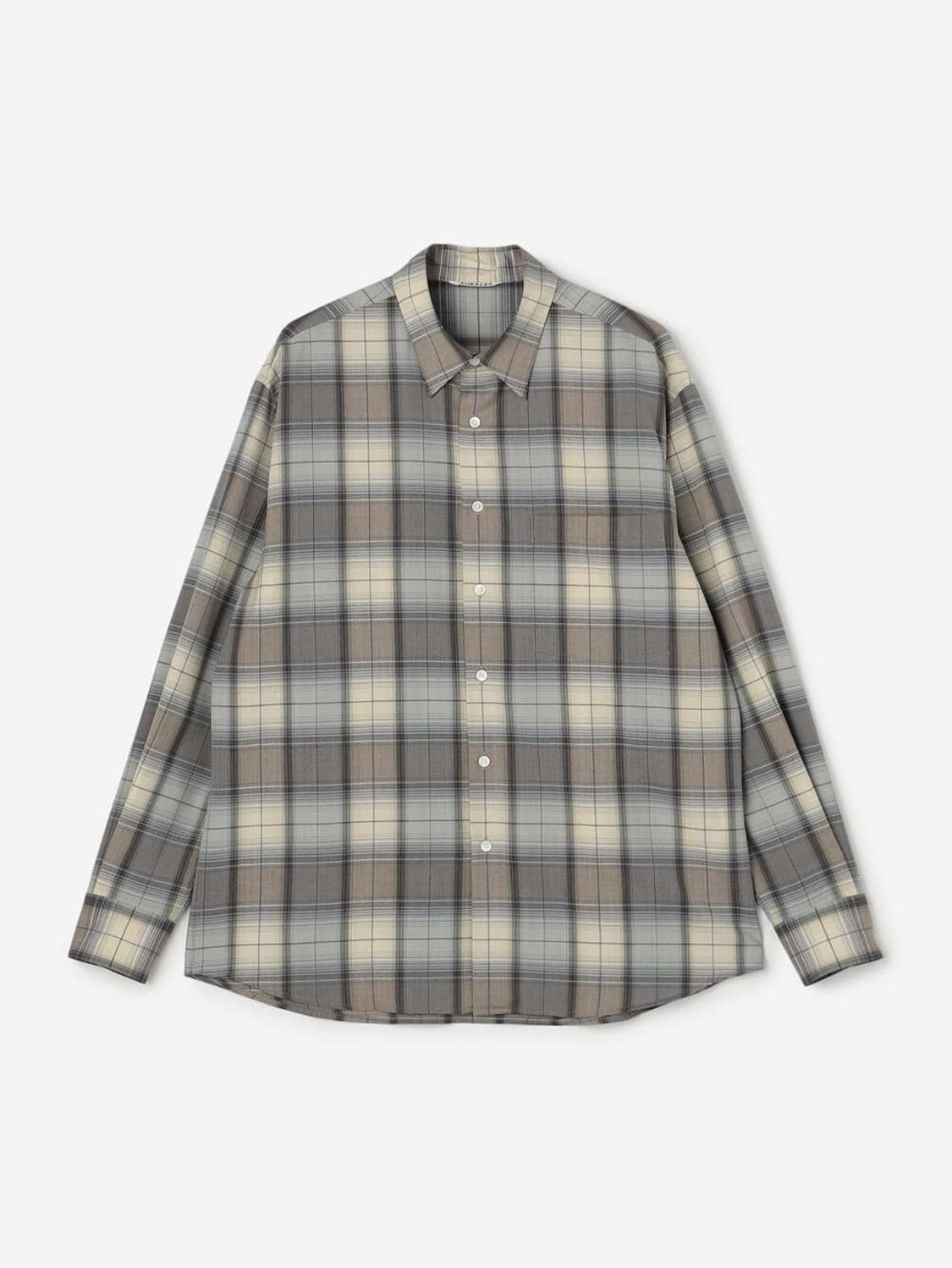 오라리 26ss 체크셔츠 상품이미지1