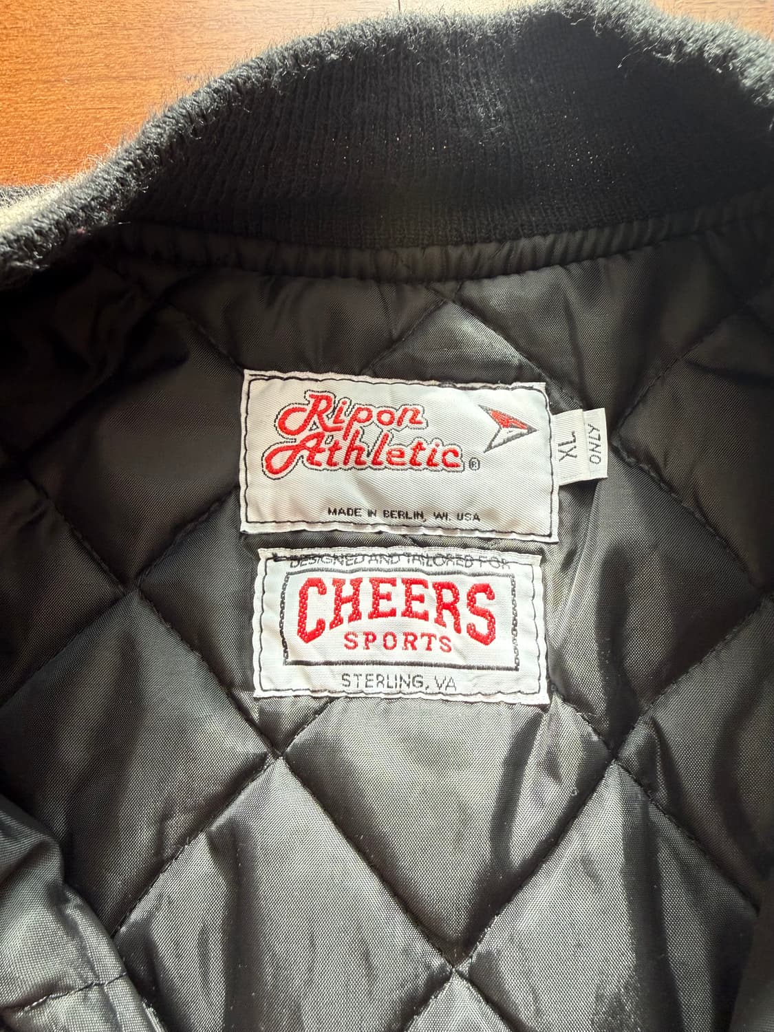 빈티지 테디 자켓 미국 제조 상품이미지2