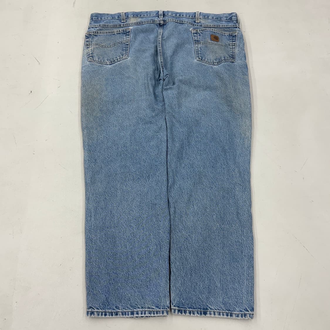 칼하트 OG 가죽패치 워싱 워크 데님팬츠 상품이미지3