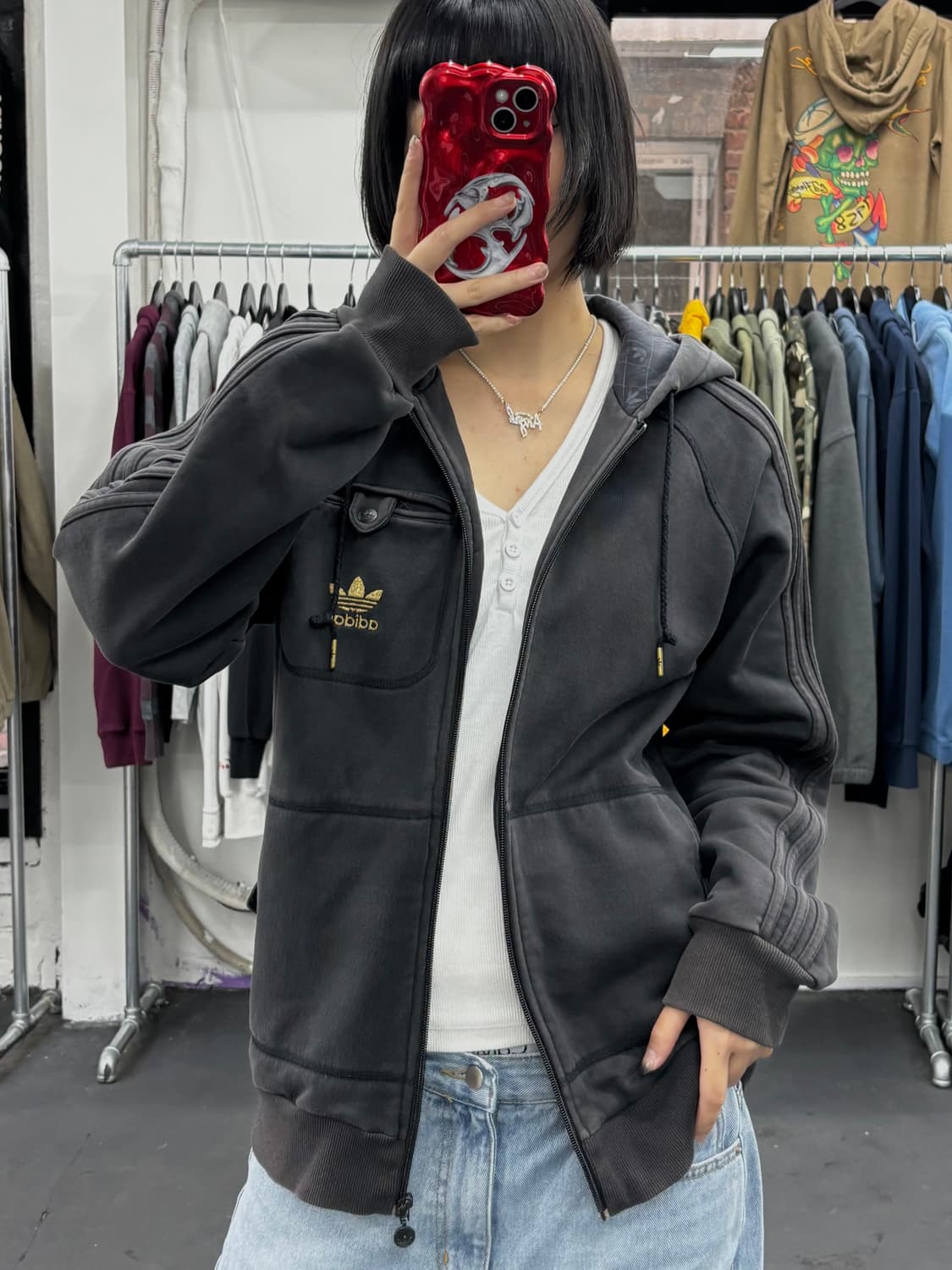 아디다스 파이어버드 후드집업 상품이미지3