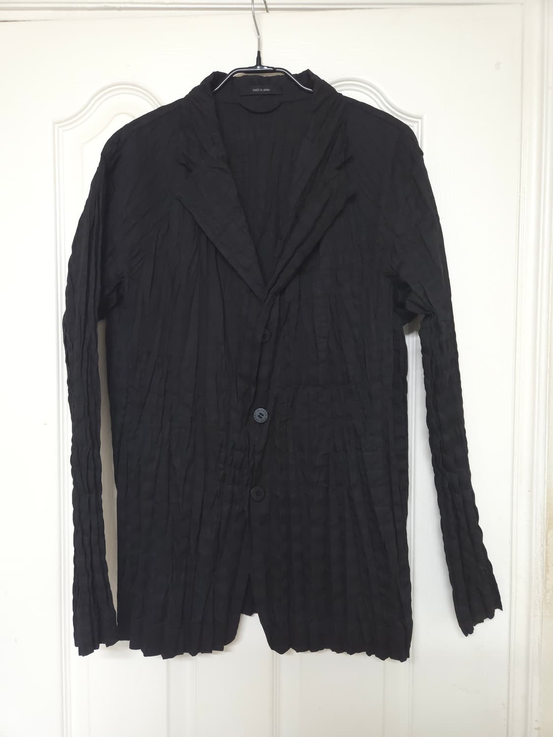 이세이 미야케 멘 주름 자켓 블랙 상품이미지4