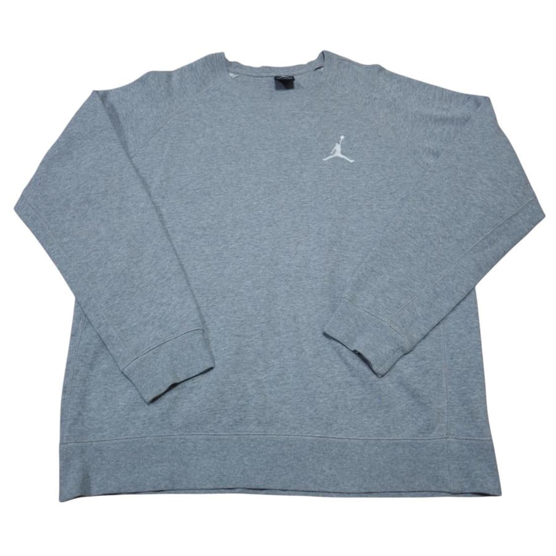 나이키 에어 조던 그레이 기모 맨투맨 상품이미지1