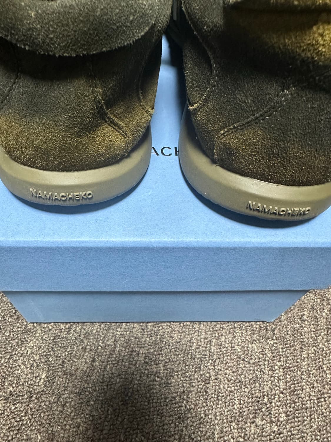 [42] 나마체코 오스터리 스니커 스프레이드 모스 그린 상품이미지5