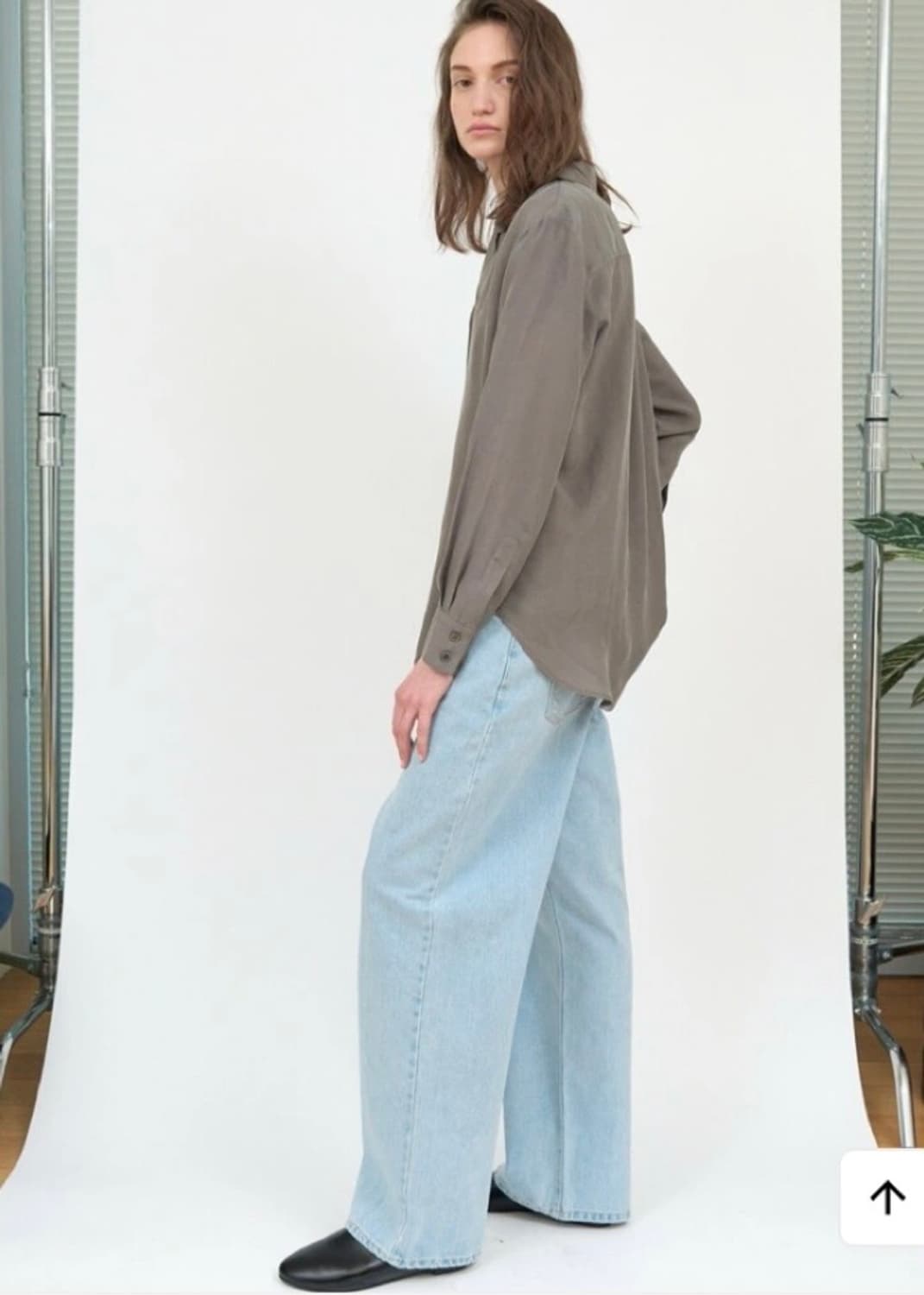 무아르무스 빈티지 와이드데님 라이트블루 상품이미지1