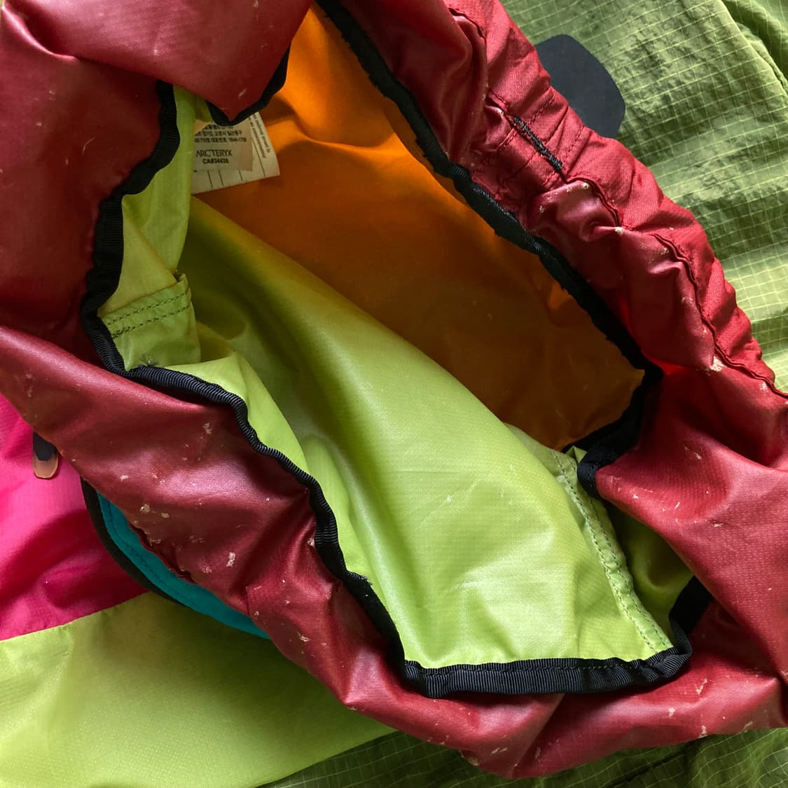 Beams Arcteryx 빔즈 아크테릭스 컬러 백팩 상품이미지10