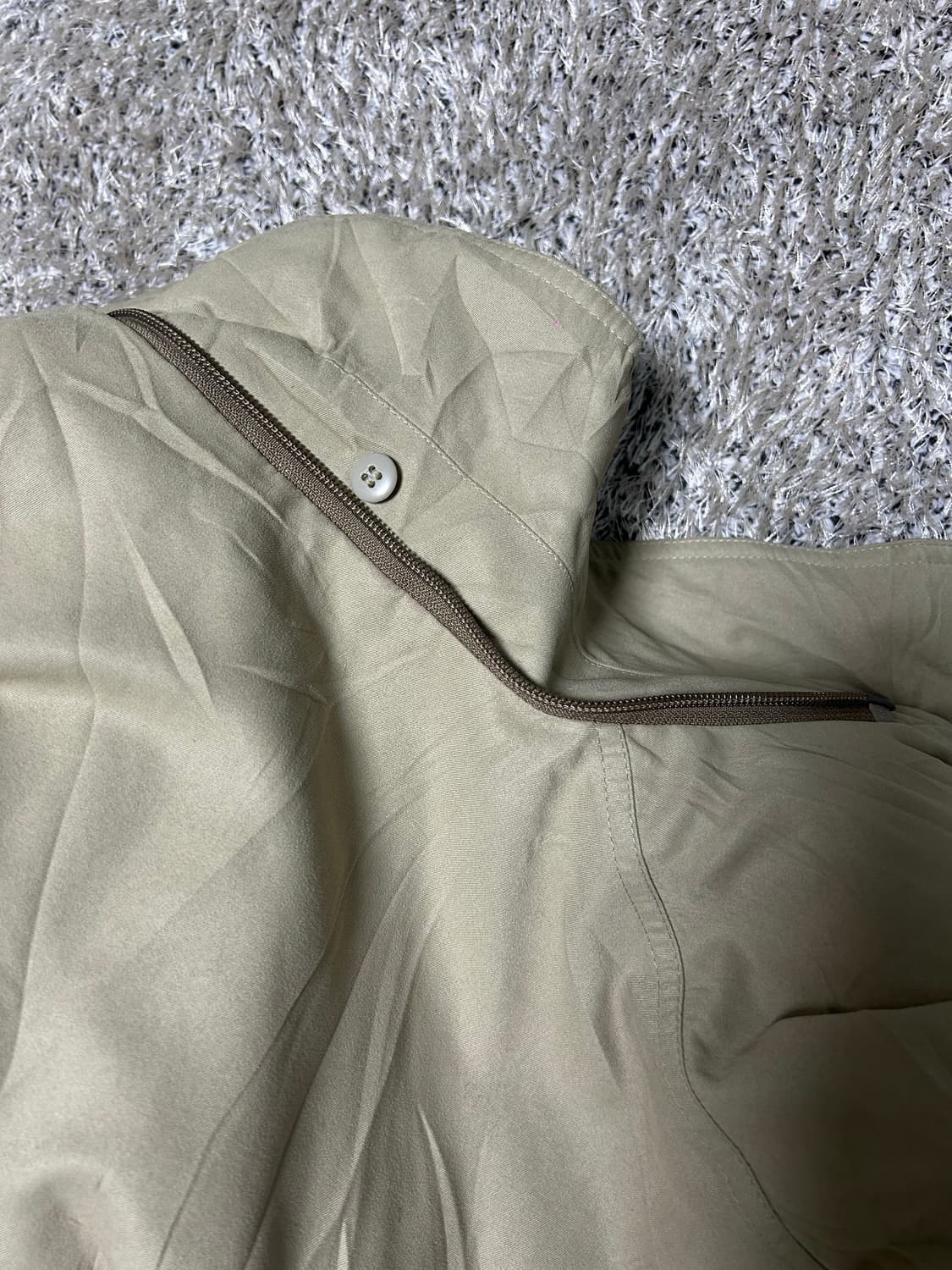 일본판 베이지 코트 내피포함 사이즈 105-110 상품이미지9