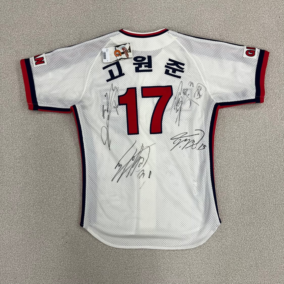 90 롯데자이언츠 고원준 구단사인 유니폼 0224M 상품이미지4