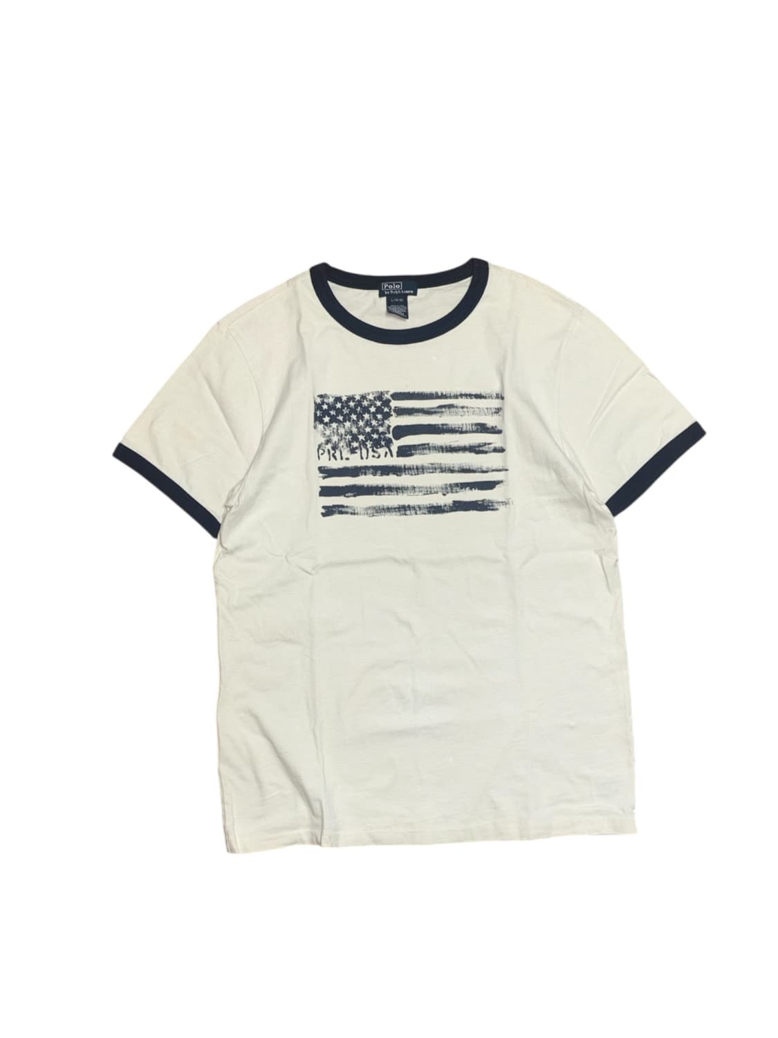 폴로 랄프로렌 성조기 링거 반팔 티셔츠 상품이미지2
